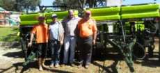 Cantagalo - Administração entrega patrulha a agricultores