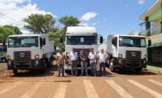 Rio Bonito - Prefeitura recebe parte dos veículos comprados através de financiamento do Governo do Estado
