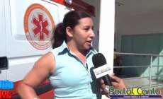 Guaraniaçu - Moradora reclama das condições de rua no Vila Nova após acidente com seu marido