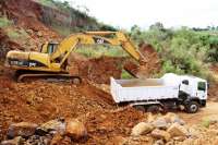 Rio Bonito - Recursos liberados para cascalhamento no interior do município