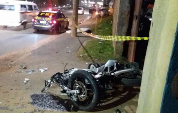 Goioxim - Jovem motociclista goioxinhense morre após tentar ultrapassagem em Curitiba