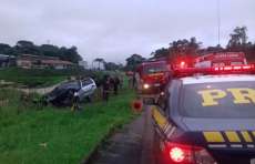 Acidente grave na BR-277 deixa dois mortos e uma criança ferida