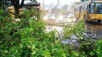 Chuva forte deixa estragos em sete cidades do Paraná