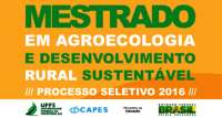 Laranjeiras - UFFS: Mestrado em Agroecologia e Desenvolvimento Rural Sustentável recebe inscrições até dia 19