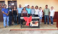 Cantagalo - Escola da Vila Caçula ganha novo fogão