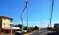 Laranjeiras - Prefeitura inicia operação de troca de lâmpadas em super-postes de avenidas