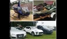 Polícia Civil apreende carros de luxo e até helicóptero em ação contra quadrilha de roubo de cargas no Paraná