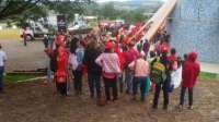 Laranjeiras - Mulheres do MST se reúnem para protesto