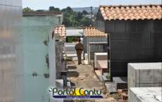Laranjeiras - Cemitério municipal, local de alcoólatras, drogados e vândalos. Polícia está realizando patrulhamento