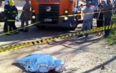 Homem morre atropelado após assaltar mercado