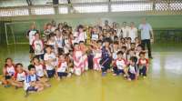 Pinhão - Confira as escolas campeãs dos Jogos da Criança 2014