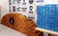 Polícia do Paraná apreende mais de cinco toneladas de drogas