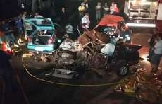 Acidente na PR-486 deixa 8 mortos
