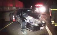 Guaraniaçu - Quatro automóveis se envolvem em acidente na BR 277