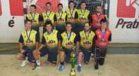 Rio Bonito - Laranjeirenses &quot;Coca e Bráulio&quot; são campeões da 1ª Copa Rio Bonito de Handebol, jogando por Saudade do Iguaçu