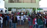 Laranjeiras - Administração municipal inaugura cobertura da quadra poliesportiva na escola Padre Gerson Galvino