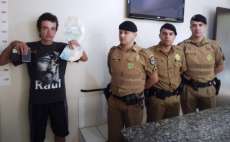 Quedas - Policia tira das ruas mais um envolvido com furto