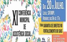 Pinhão - Julho é mês de Conferência da Assistência Social