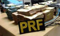 Dois homens são detidos com quase R$ 400 mil em dinheiro na BR-277