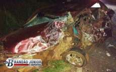 Colisão frontal deixa um morto e quatro feridos