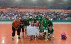 Candói - Futsal Feminino de Laranjeiras é Campeão da Copa de Futsal