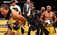 Amanda Nunes e José Aldo conquistam cinturões do UFC