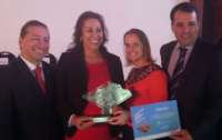 Laranjeiras - Em Brasília, Sirlene Svartz conquista Prêmio Sebrae Nacional Prefeito Empreendedor