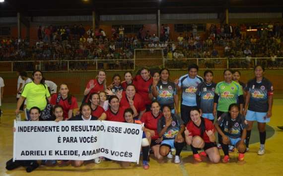 Nova Laranjeiras - Secretaria Municipal de Esportes realizou a grande final do Campeonato Municipal de Futsal