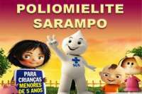 Reserva do Iguaçu - Dia “D” da vacinação contra pólio e sarampo será neste sábado, dia 08