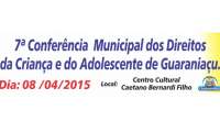 Guaraniaçu - Cidade se prepara para a 7° Conferência Municipal dos Direitos da Criança e do Adolescente