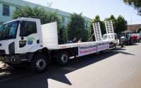 Pinhão - Município recebe caminhão prancha e equipamentos agrícolas
