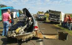 Acidente fatal ocorreu durante ultrapassagem na BR-277