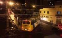 Laranjeiras - Ônibus da prefeitura com jogadores colide contra poste em Coronel Vívida