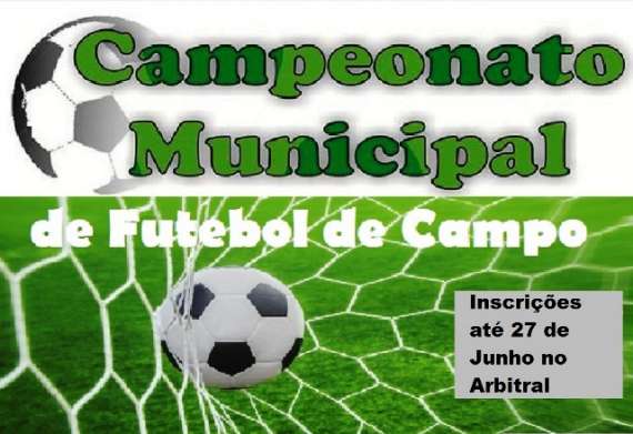 Três Barras - Estão abertas as inscrições para o Campeonato Municipal de Futebol de Campo 2016