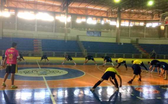 Quedas - Na última quina, no Tarumã, aconteceu a apresentação no novo Quedas Futsal