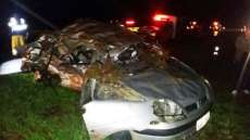 Acidente grave deixa sete mortos na BR-277, em Palmeira