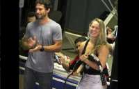 Segundo colunista, apresentador da Globo Flávio Canto está namorando com Ronda Rousey