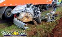 Laranjeiras - Veja reportagem completa do acidente que vitimou fatalmente dois laranjeirenses na manhã desta quinta na 277