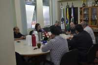 Pinhão - Prefeito Dirceu se reúne com vice-prefeito eleito para tratar sobre assuntos da transição