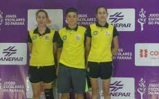 Rio Bonito - Atletas de Tênis de Mesa são campeãs dos Jogos Escolares do Paraná