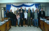 Laranjeiras - Durante reunião, vereadores recebem representantes do Observatório Social