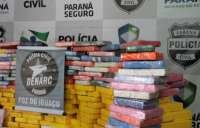 Polícia apreende carga de cocaína avaliada em R$ 10 milhões no Paraná