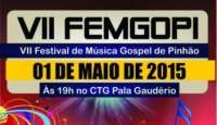 Pinhão - Festival FEMGOPI entra na sétima edição