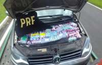 PRF apreende carro com cerca de 800 celulares contrabandeados
