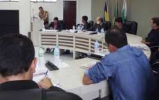 Guaraniaçu - Sargento Vacari participa da sessão na Câmara de Vereadores