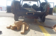 Nova Laranjeiras - PRF prende traficante com quase 20 kg de maconha, que acabou fugindo