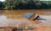 Guaraniaçu - Dono da balsa que afundou no Rio Piquiri diz que não vai retomar trabalho
