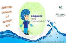 Palmital - Amigo Azul visita as escolas a partir desta segunda dia 08.