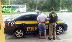 PRF pega caminhoneiro embriagado na BR-277 em Paranaguá
