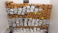 PRF apreende 388 quilos de maconha e recupera carro roubado